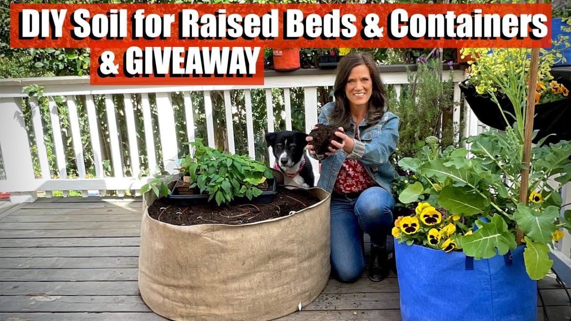 CaliKim: DIY Soil Recipe for Raised Beds, Containers & GIVEAWAY/Grow Your Groceries in Raised Beds,Containers DIY Soil Recipe for Raised Beds, Containers & GIVEAWAY/Grow Your Groceries in Raised Beds,Containers