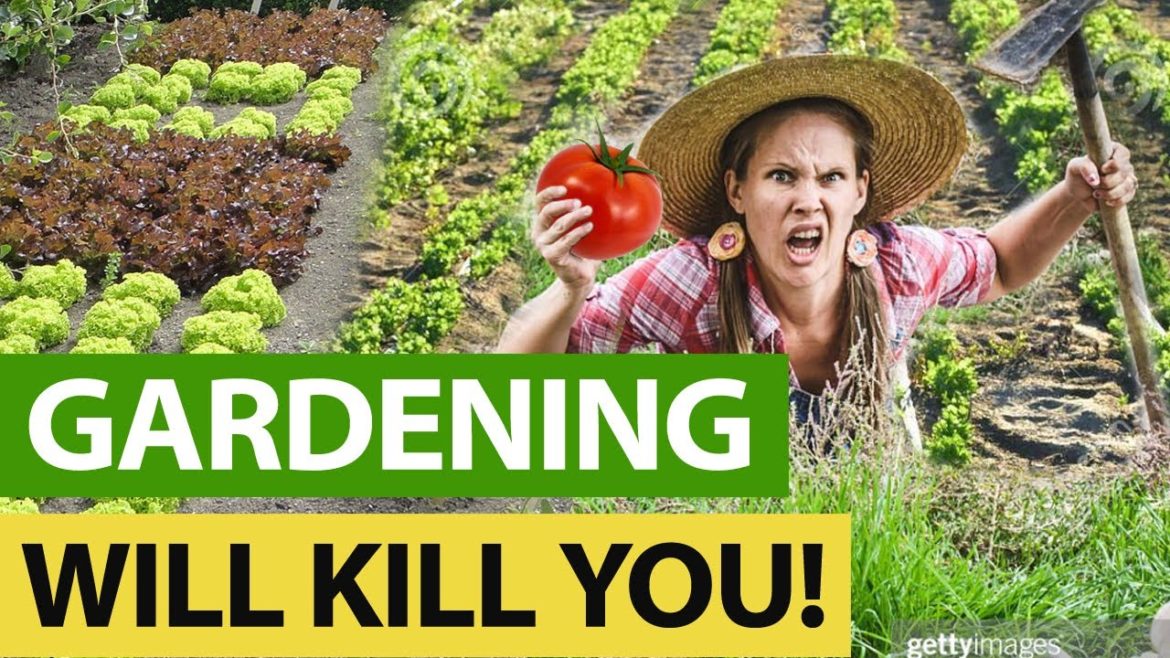 Gardening NOW Cause OF HEART DISEASE Says EXPERTS!