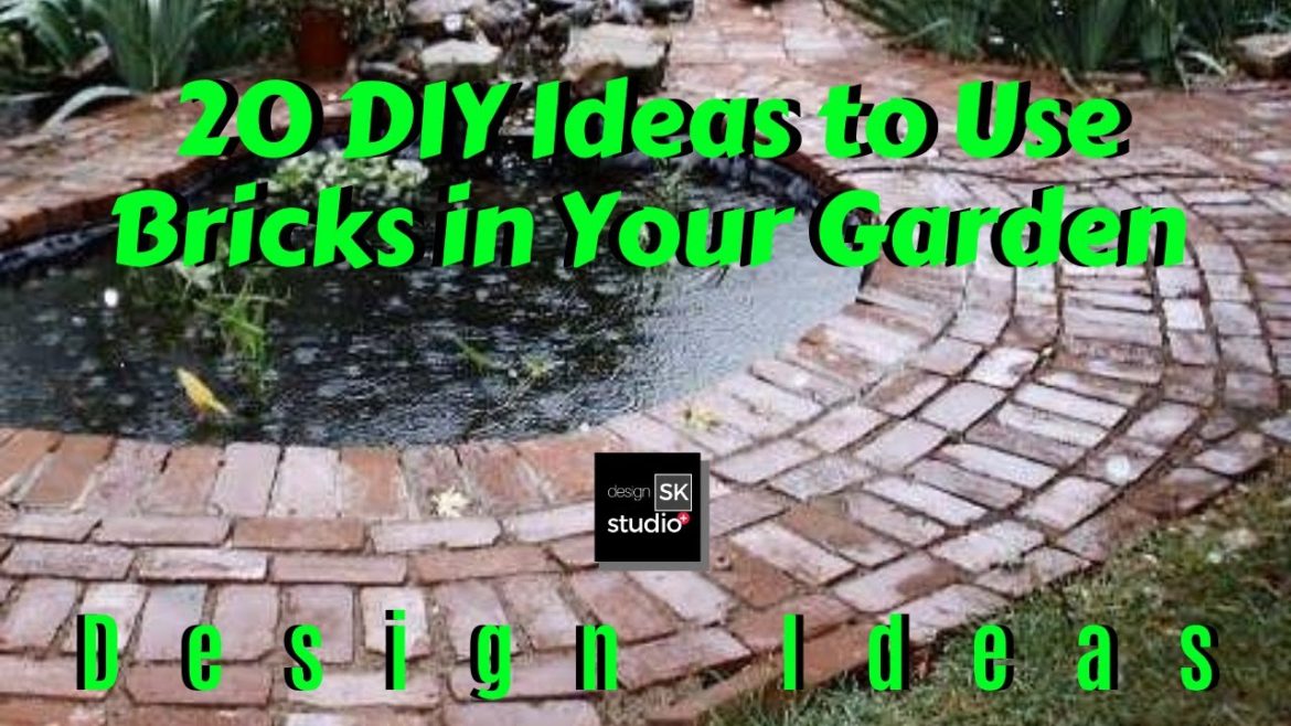 20 DIY Ideas to Use Bricks in Your Garden 20 DIY Ideas to Use Bricks in Your Garden