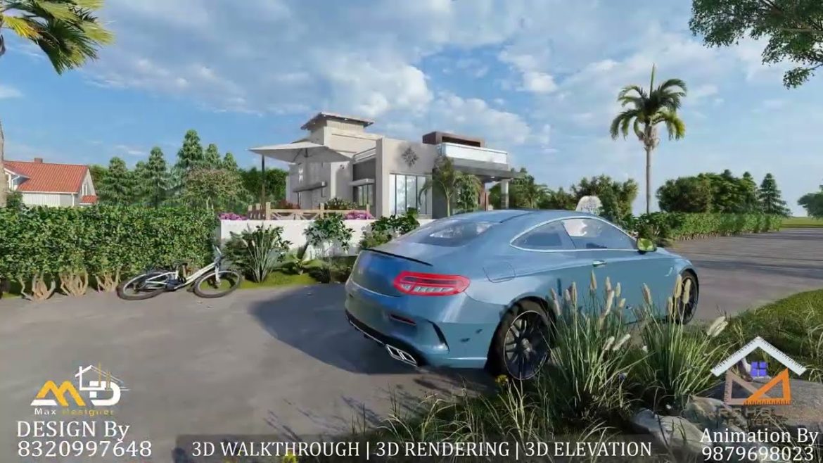 Realistic 3D Walkthrough Animation And Extrior New House Design exterior garden design Realistic 3D Walkthrough Animation And Extrior New House Design exterior garden design
