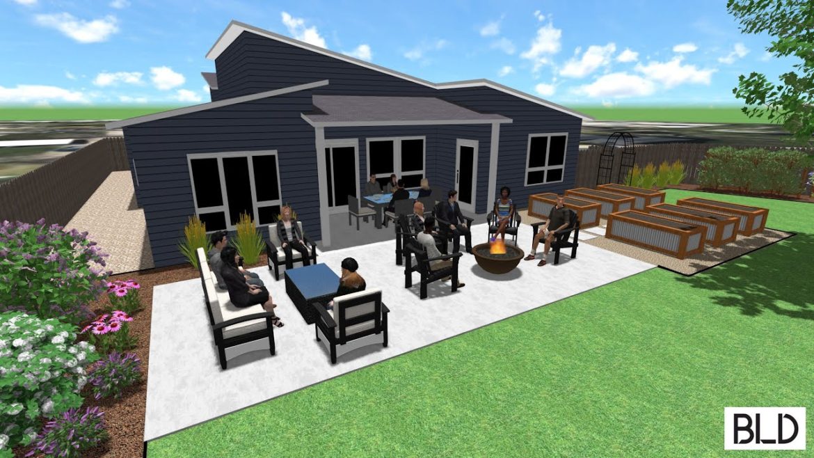 Boise Backyard Landscape Updated Design