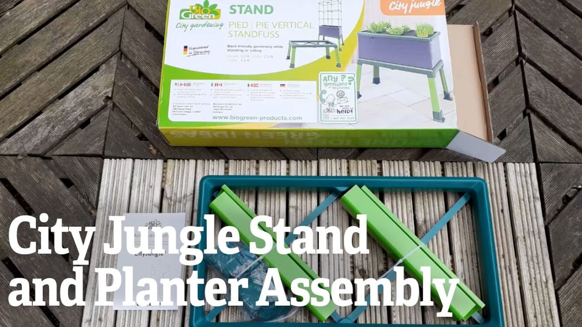 City Jungle Stand and Planter Assembly City Jungle Stand and Planter Assembly
