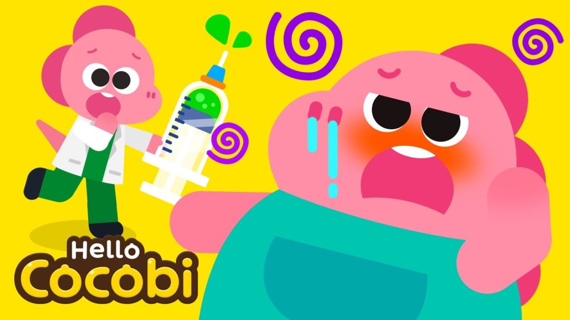 Mom Dinosaurs Caught A Cold! | Kids Cartoon & Doctor Pretend Play | Cocobi Games