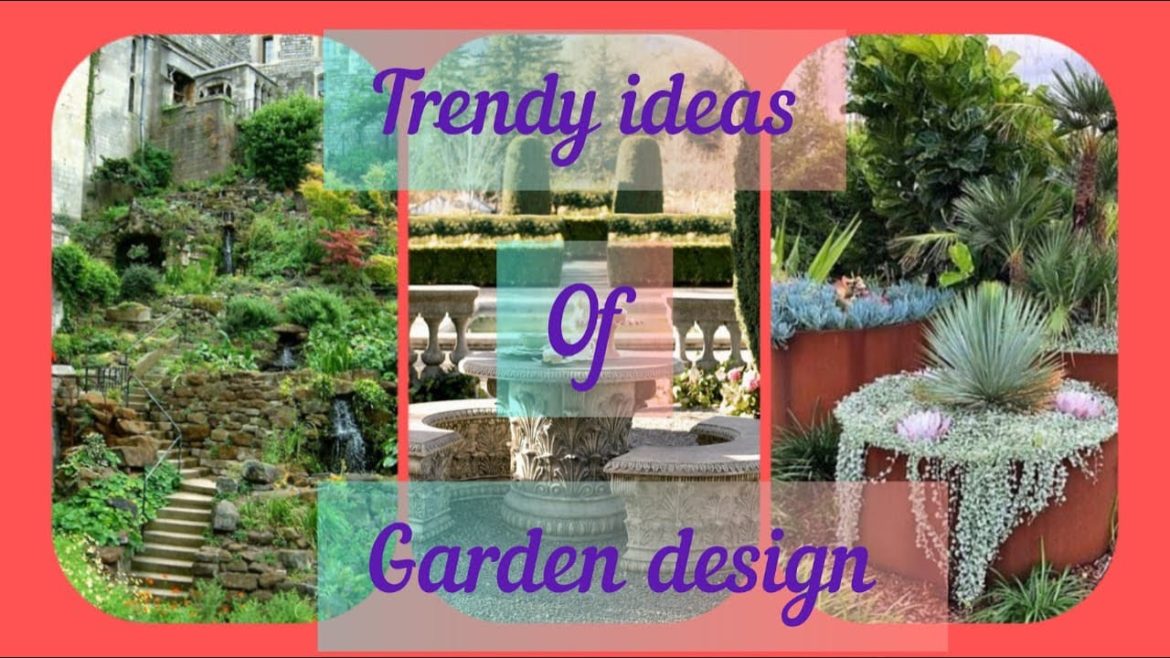Trendy creative ideas of garden design |Creative ideas Trendy creative ideas of garden design |Creative ideas