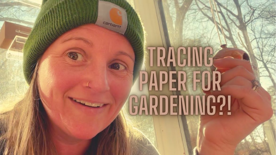 LET ME SHOW YOU A TRICK! (garden planning on paper) #gardening #planning #growyourownfood