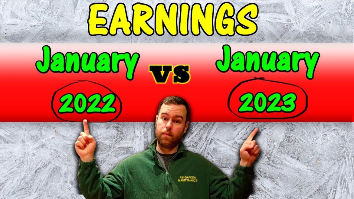 GARDENER EARNINGS: Jan 2022 vs Jan 2023- How much money can you make?