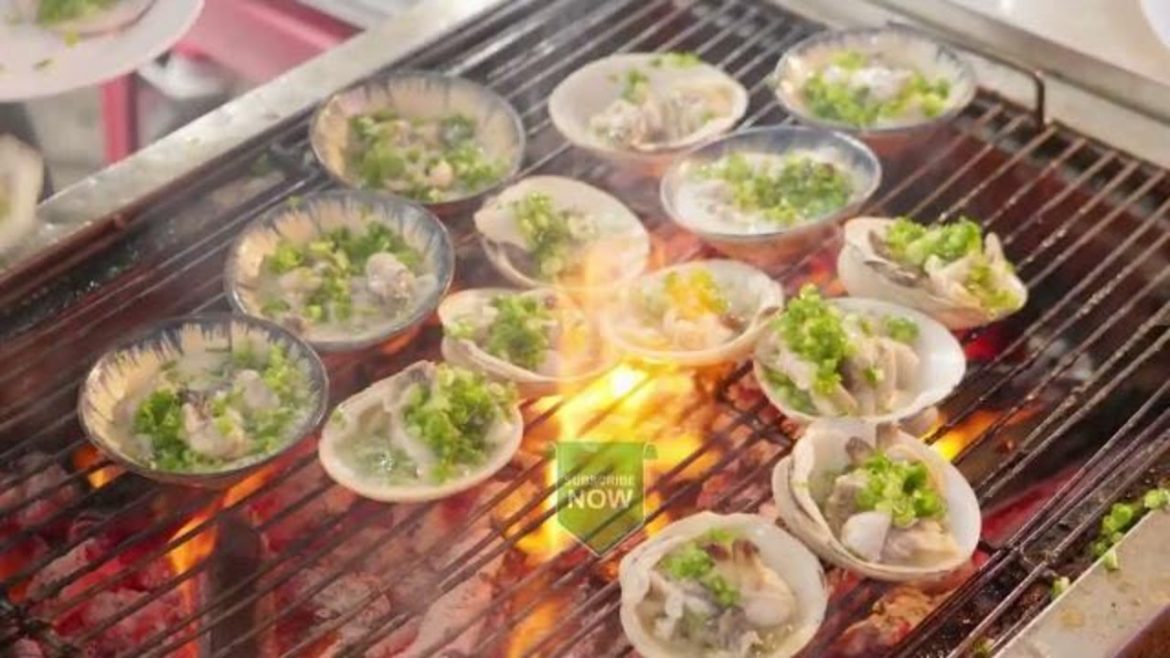 🔴😍This is The Most Satisfying Video-Healthy Street Food Grilled Seafood Compilation😍So Yummy😋#shorts