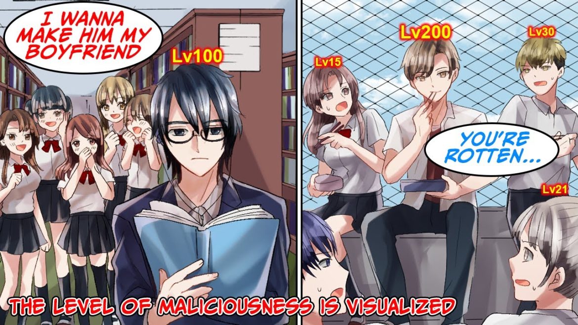 A world where your maliciousness level is visualized [Manga Dub]