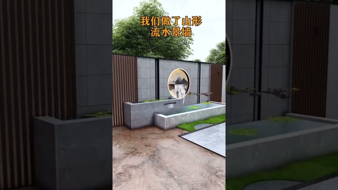 Beautiful Nature Garden Plan  210