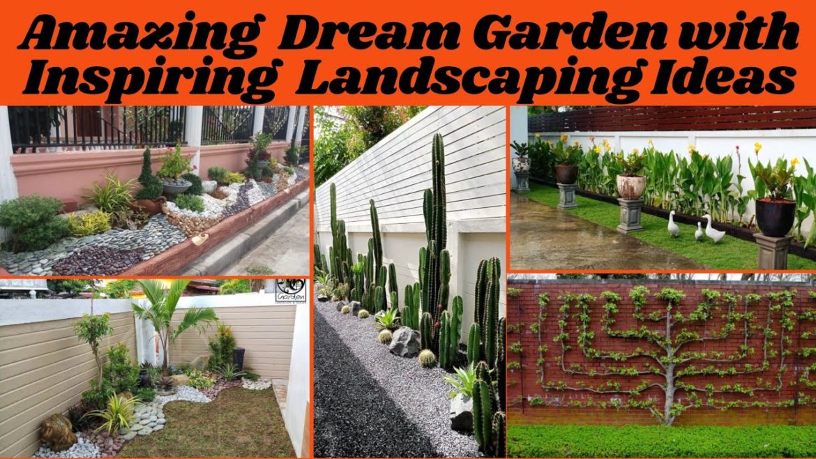 Dream Garden 🏡 with Inspiring Fence Landscaping Ideas 💡💡💡💡 Dream Garden 🏡 with Inspiring Fence Landscaping Ideas 💡💡💡💡