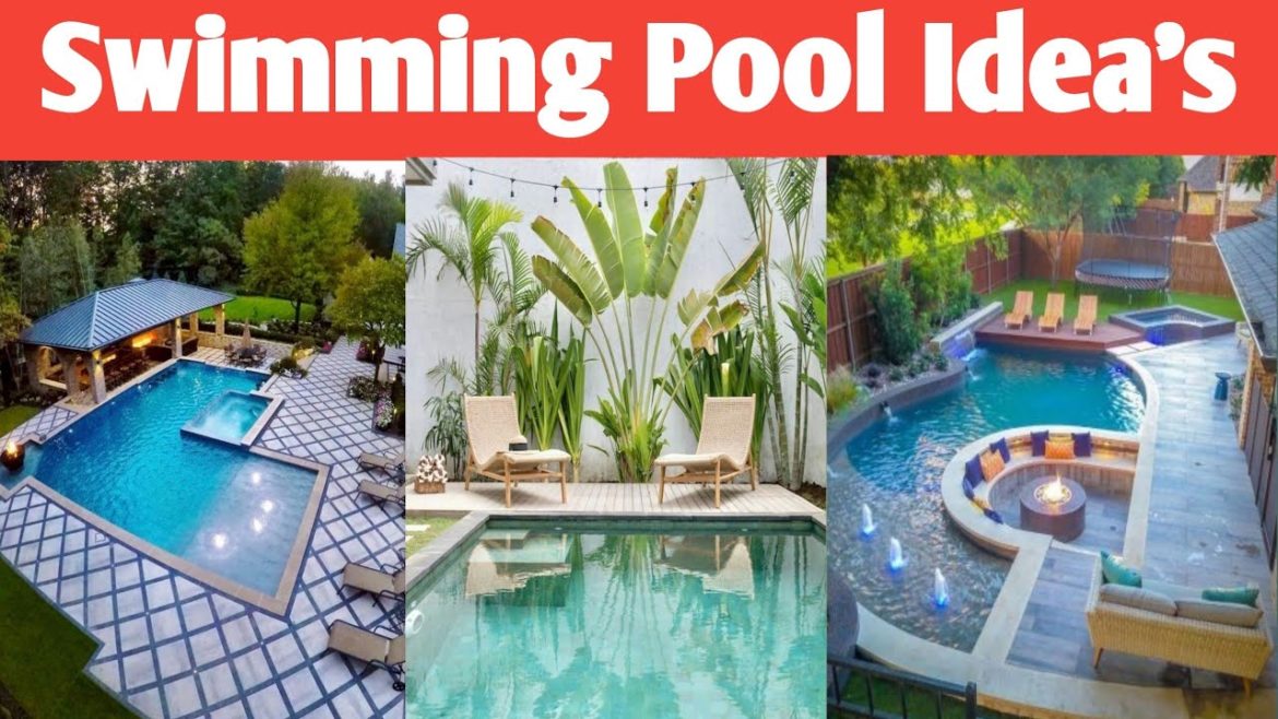 Modren Backyard Swimming pool Idea's | Home Backyard Pool Designs