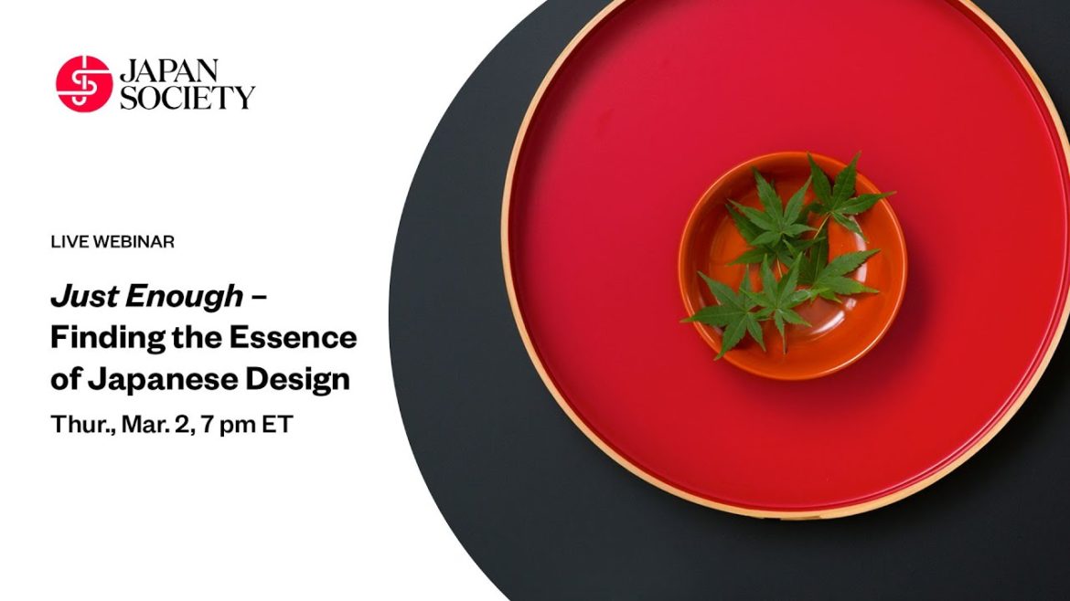 Just Enough – Finding the Essence of Japanese Design