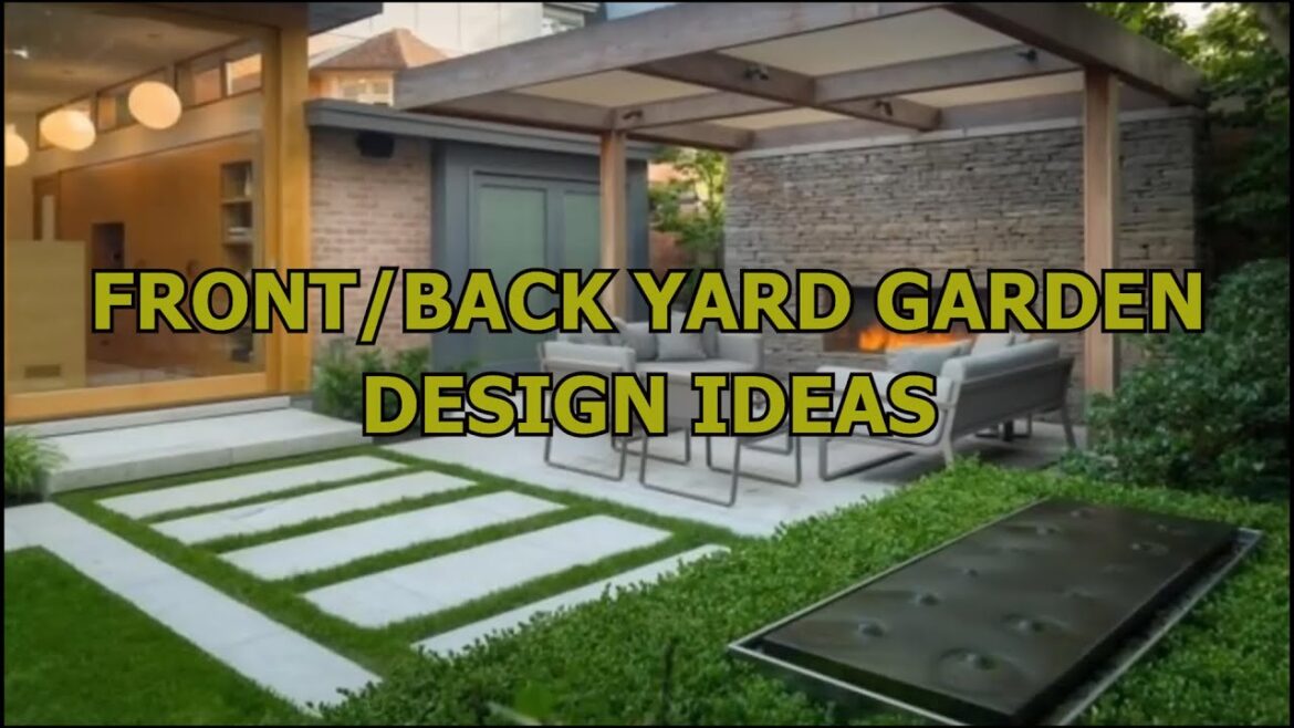 Landscape Designs For Home Gardens/Front/Back Yard Garden Ideas