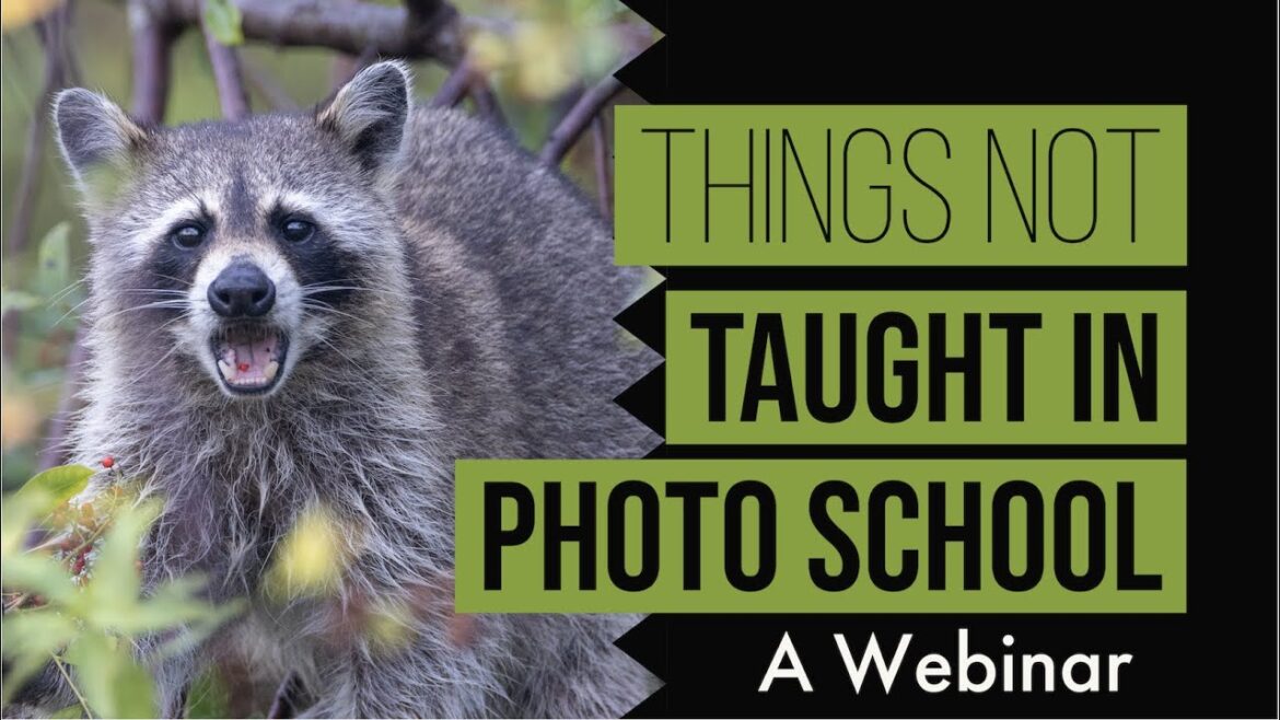 Things They Don't Teach in Photo School Anymore - Webinar