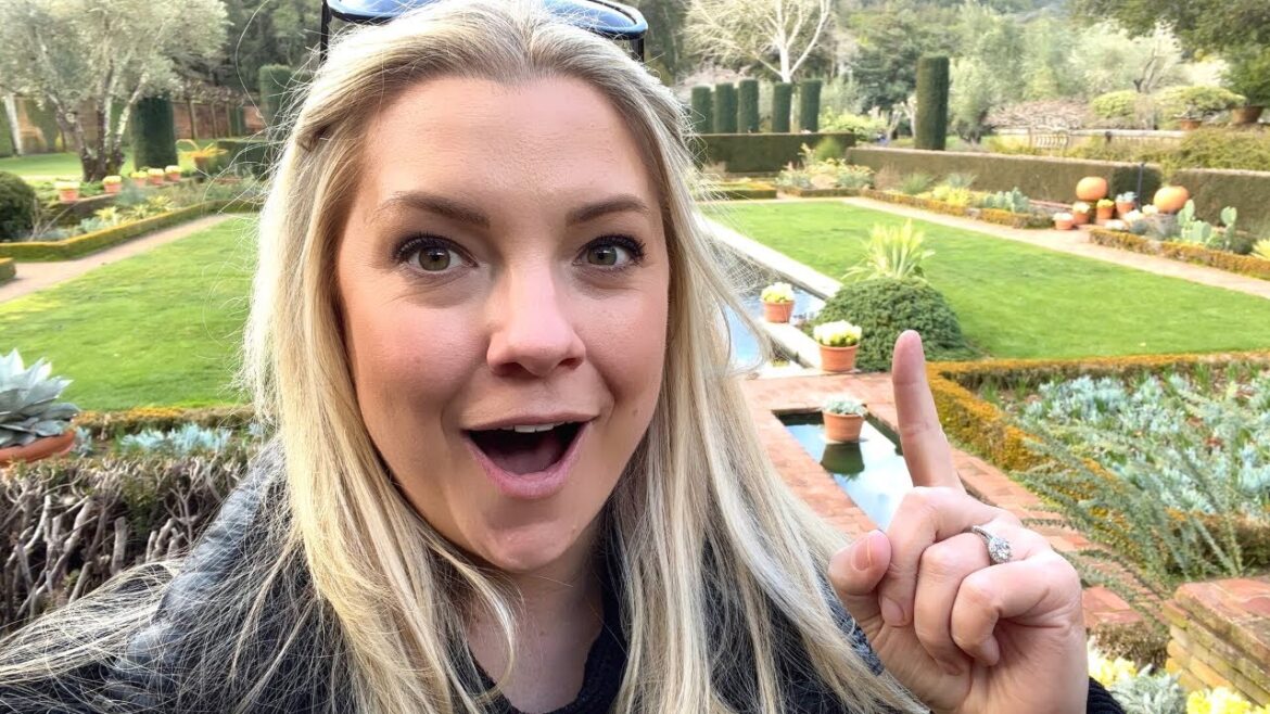 Historic Garden Tour! 🌷🌼🌷 :: The MAGNIFICENT Gardens at the Filoli Estate in March!