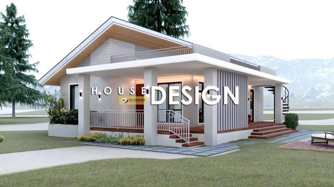 COZY HOUSE DESIGN with DECK | 10.50m x 15.00m (158 sqm) | 3 BEDROOM