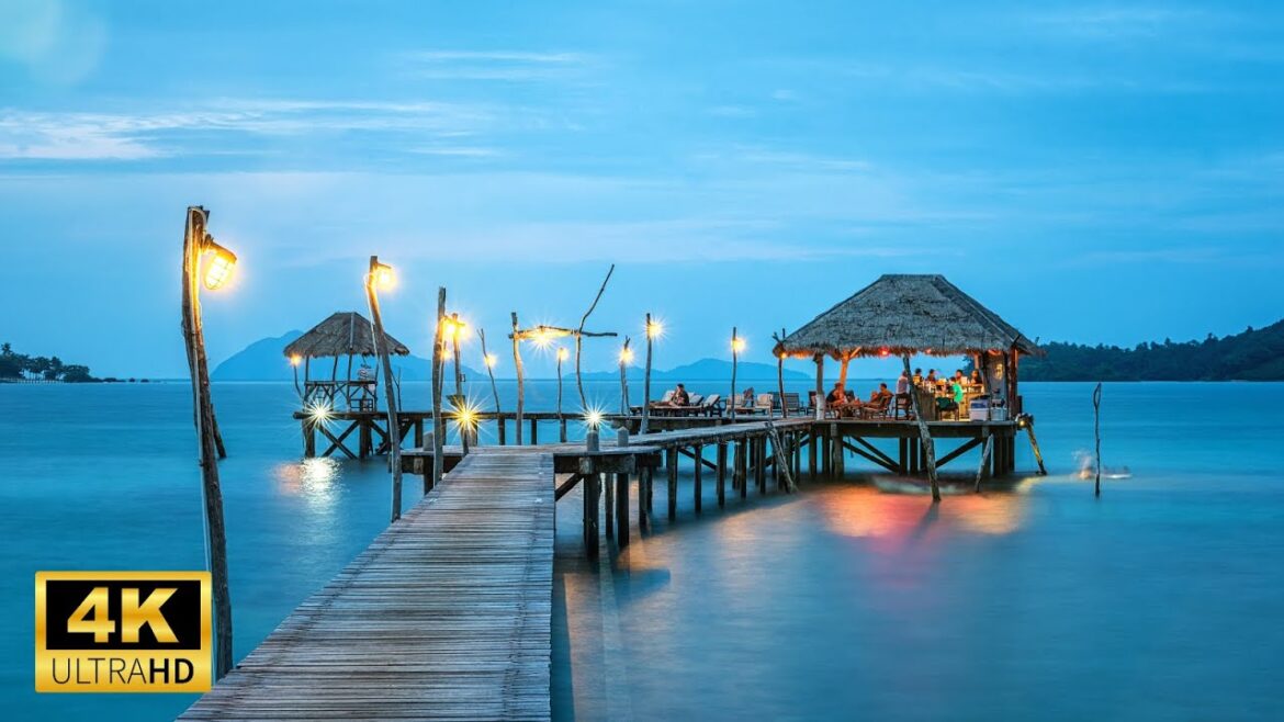 Amazing Nature Landscapes & Relaxing Music | 4K Unbelievable Ocean Videos