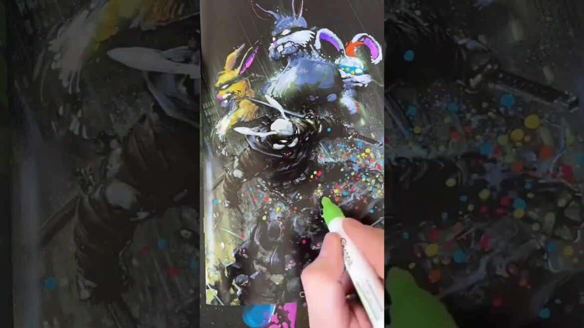 “No more Trix” done with sharpie markers, Copics, and Posca•••#trix #tmnt #cereal #spiderman #carnag “No more Trix” done with sharpie markers, Copics, and Posca•••#trix #tmnt #cereal #spiderman #carnag