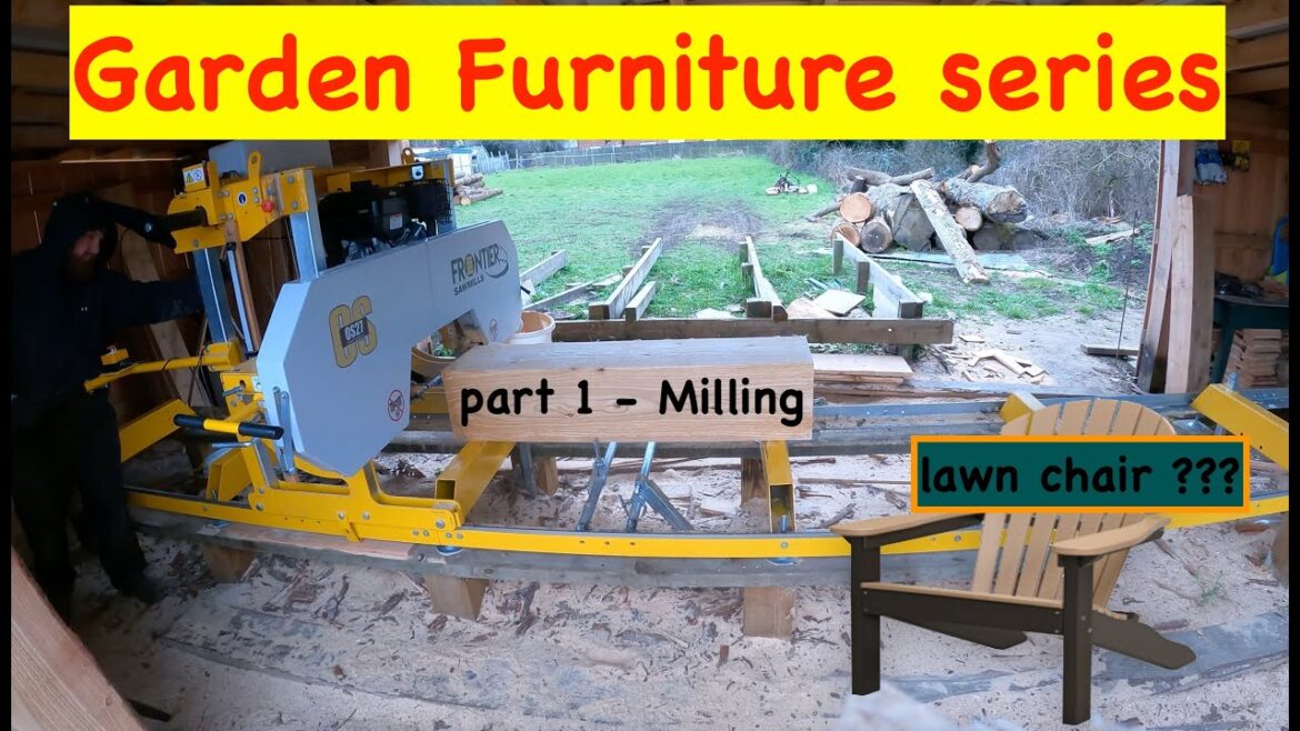 Garden furniture making using Frontier OS27 ~ part 1
