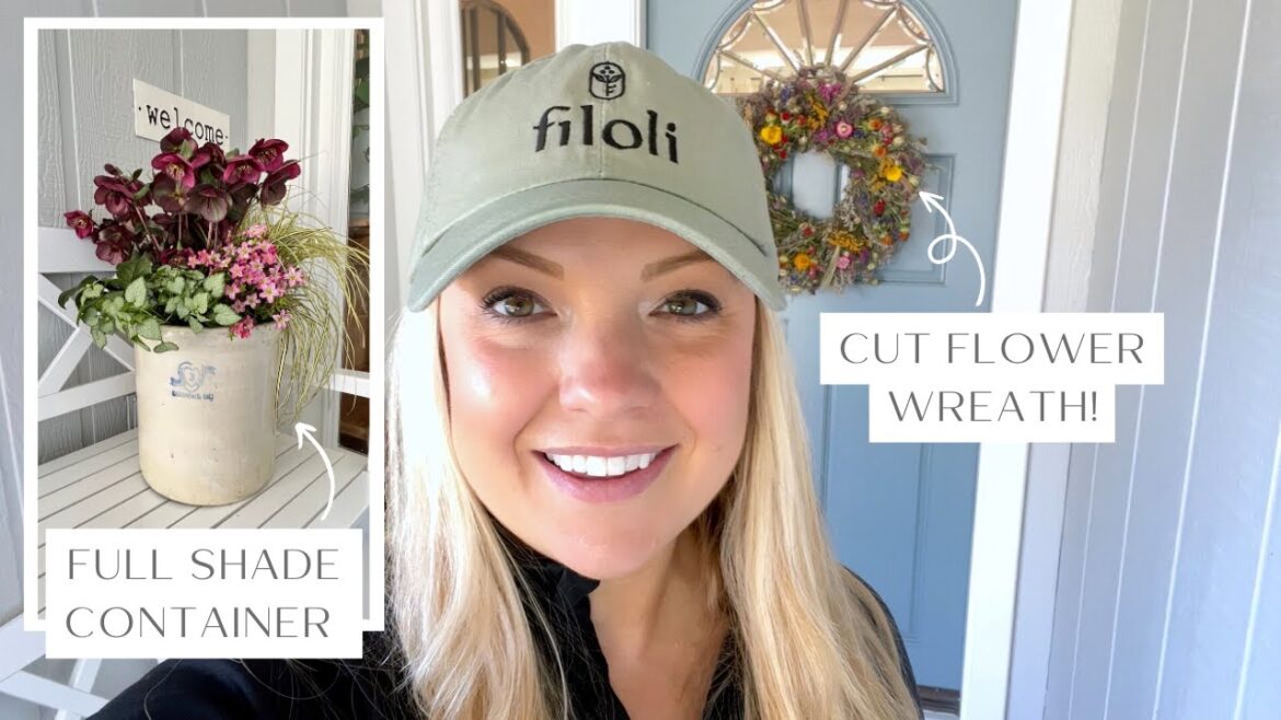 Planting a Full Shade Container and Hanging a 🌸GORGEOUS🌸 Cut Flower Wreath for my Porch Makeover! Planting a Full Shade Container and Hanging a 🌸GORGEOUS🌸 Cut Flower Wreath for my Porch Makeover!