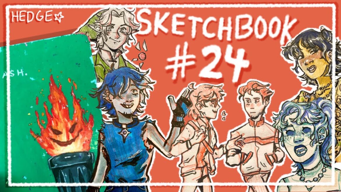 ✨SKETCHBOOK 24✨ (August-January)