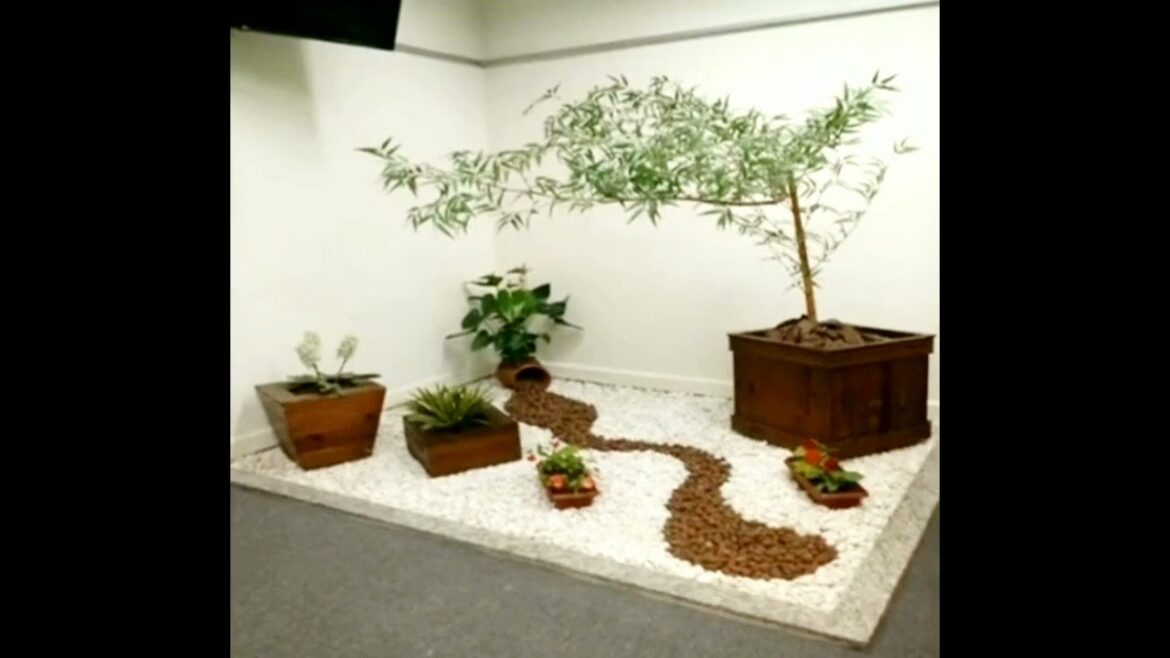 Rock garden design / small home garden decorations and designs