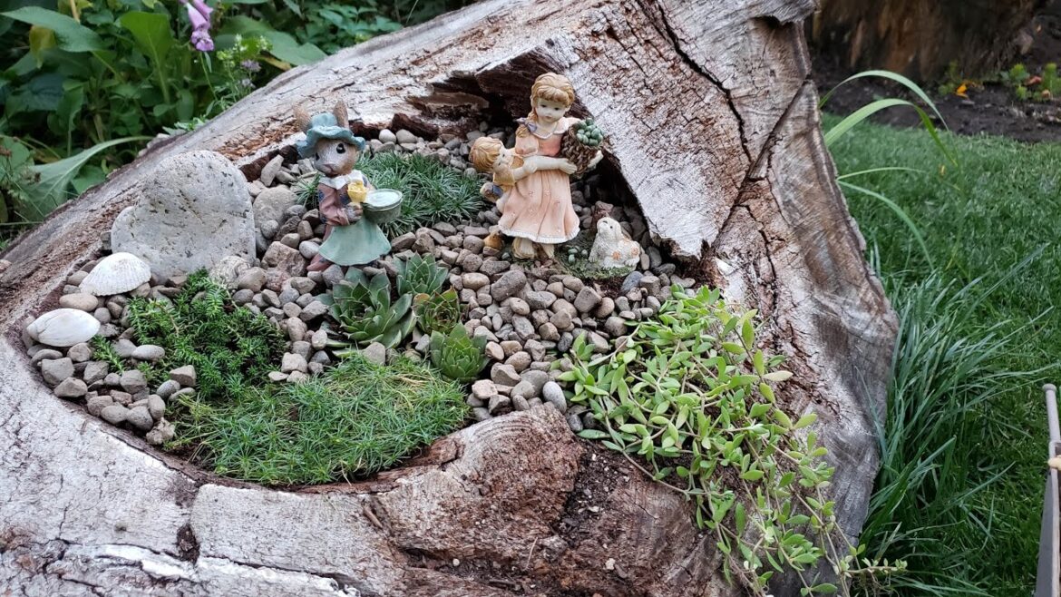 How to Create An Outdoor Fairy Garden | Inexpensive Garden Ideas