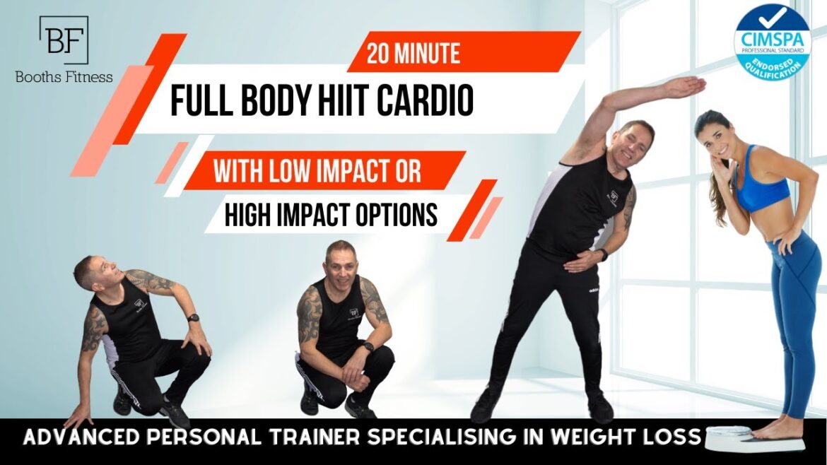 20 MINUTE  LOW / HIGH IMPACT CARDIO HIIT 🔥 FULLBODY WEIGHT LOSS WORKOUT 🔥NO EQUIPMENT 🔥