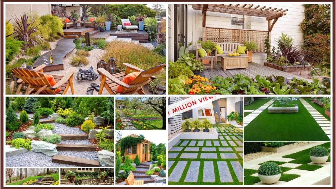 Best  Home Garden Landscaping Ideas 2023 House Backyard Patio Design Ideas | Front Yard