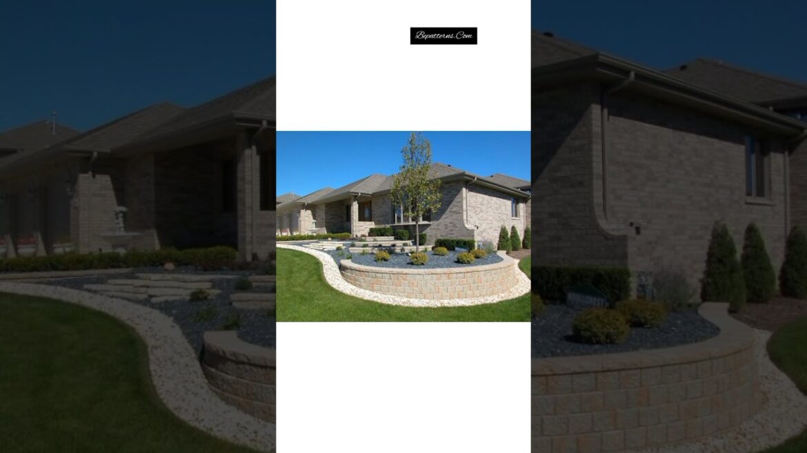 Gorgeous Slope Yard Landscaping Ideas