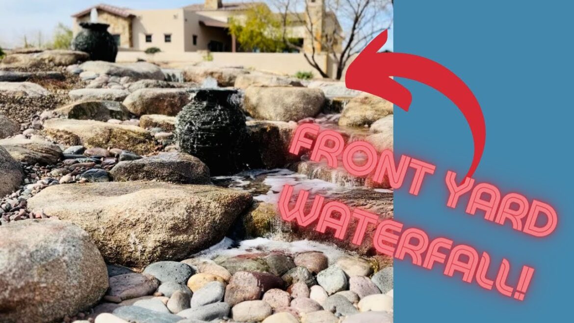 ***FRONTYARD*** Pondless Waterfall in ARIZONA
