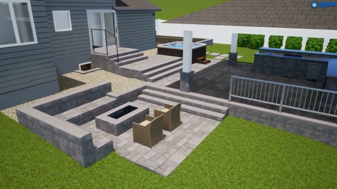Backyard Landscape Concept