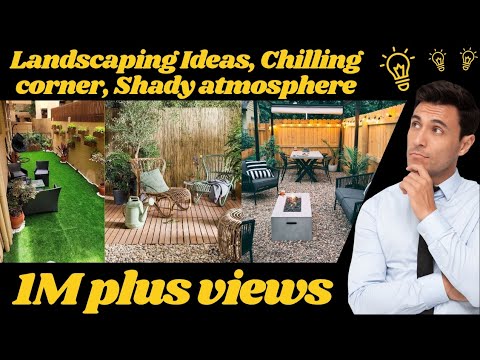 Landscaping Ideas💡Chill😄 corner sitting 🌿Shady atmosphere🌿Garden ideas💡 Perfect for relaxation 🤠🙂🤠 Landscaping Ideas💡Chill😄 corner sitting 🌿Shady atmosphere🌿Garden ideas💡 Perfect for relaxation 🤠🙂🤠