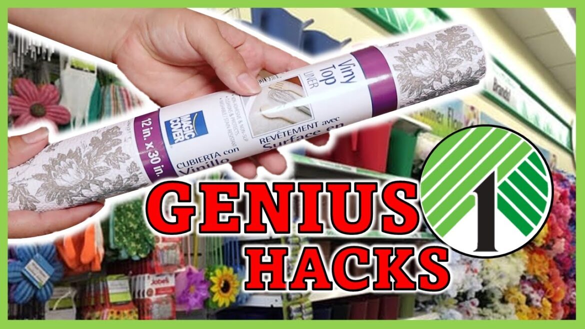 GRAB $1 SPRING Supplies from the Dollar Store for these BRILLIANT HACKS! GRAB $1 SPRING Supplies from the Dollar Store for these BRILLIANT HACKS!
