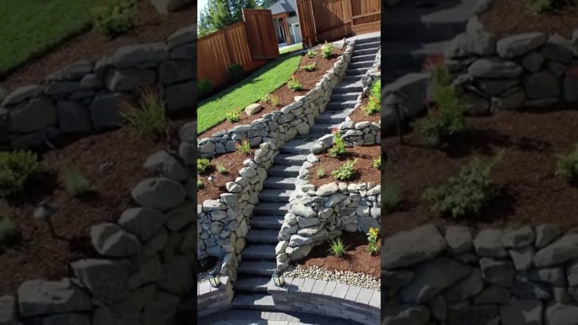 Landscape Design Ideas For Garden Front Yard & Back Yard #Shorts