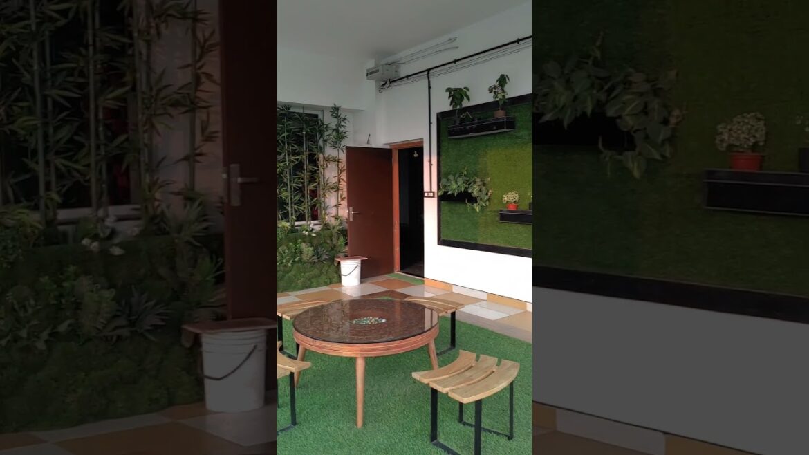 Balcony garden design #viral #shorts #interiordesign