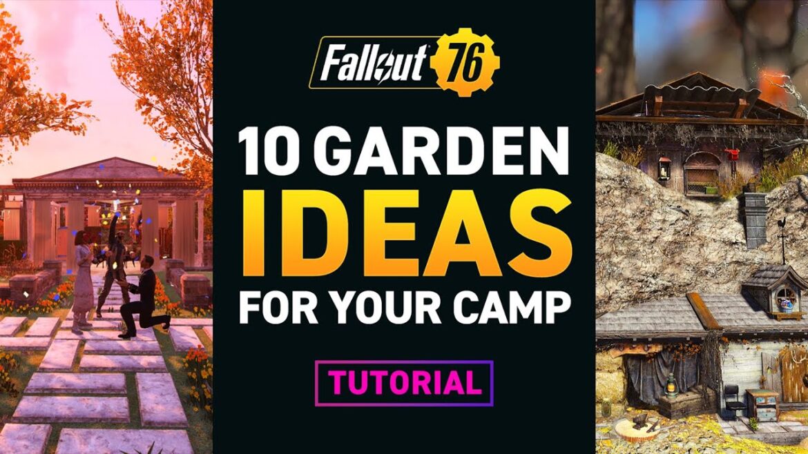10 GARDEN IDEAS for your CAMP! – Fallout 76 Tutorial 10 GARDEN IDEAS for your CAMP! – Fallout 76 Tutorial