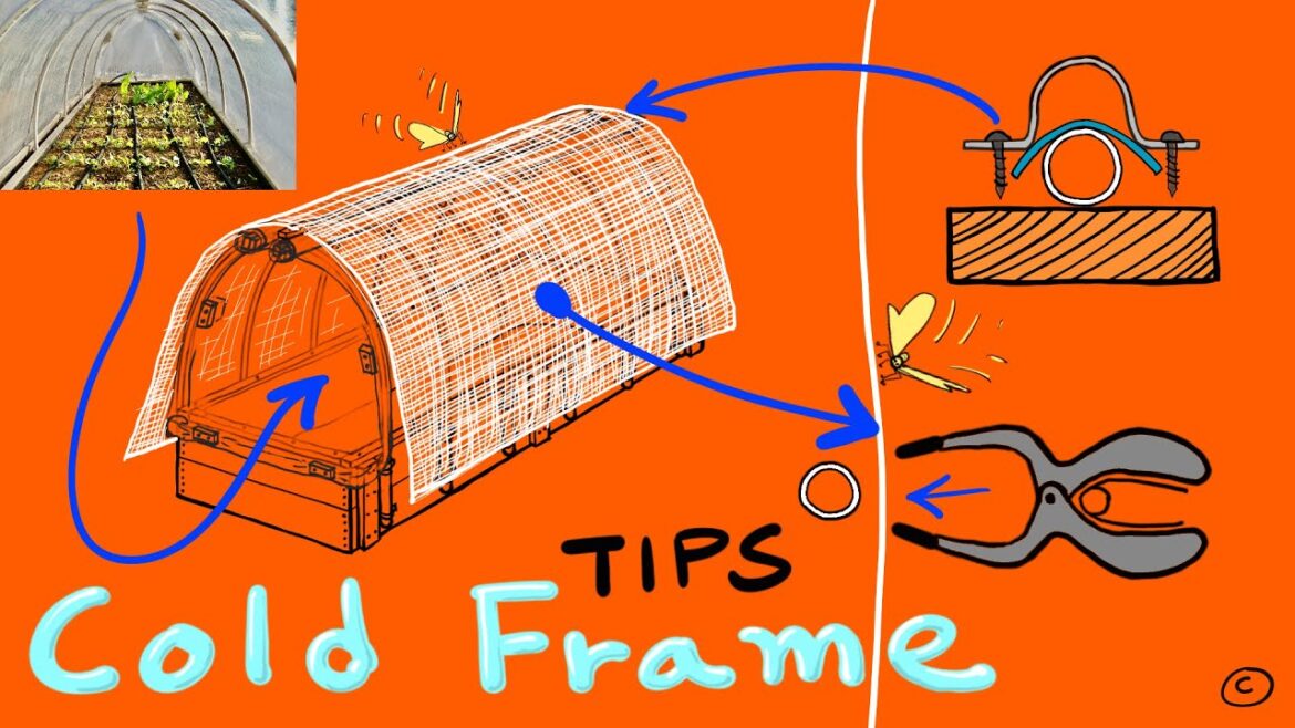 *Part 2 | My Hoop Cold Frame Design | DIY Mini Greenhouse | Gardening Tips, Step by Step