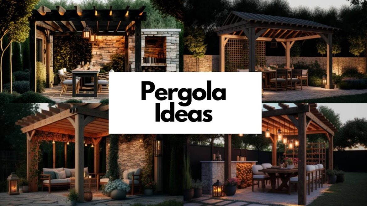 120 Garden Design Inspiration | Pergola (Terrace)