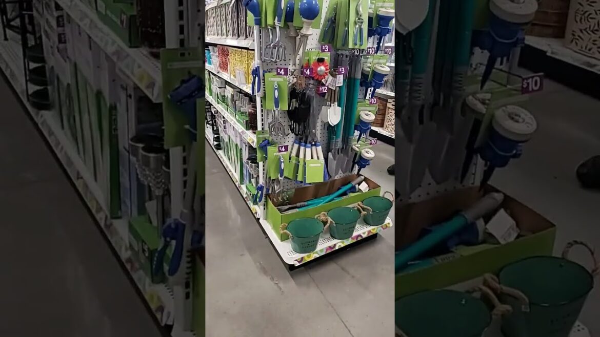 Uncovering a Hidden Gem: Checking Out PopShelf's Garden Section! #gardening