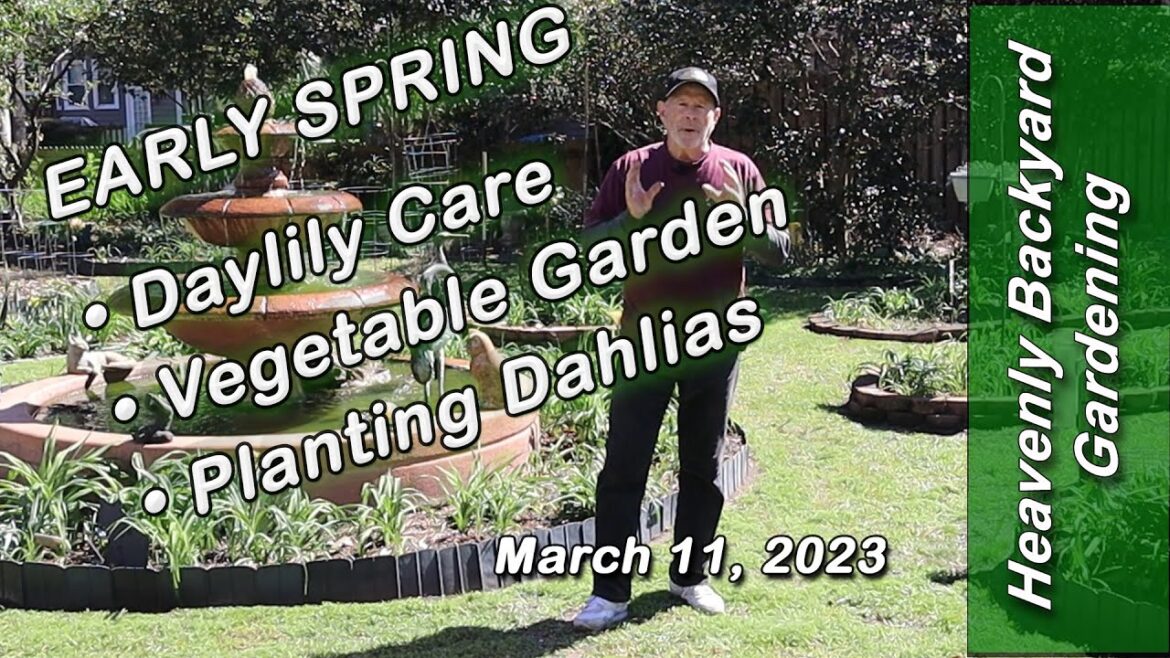 Heavenly Backyard Garden Mar 11 23