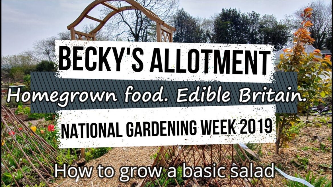 Homegrown Food. Edible Britain. National Gardening Week 2019