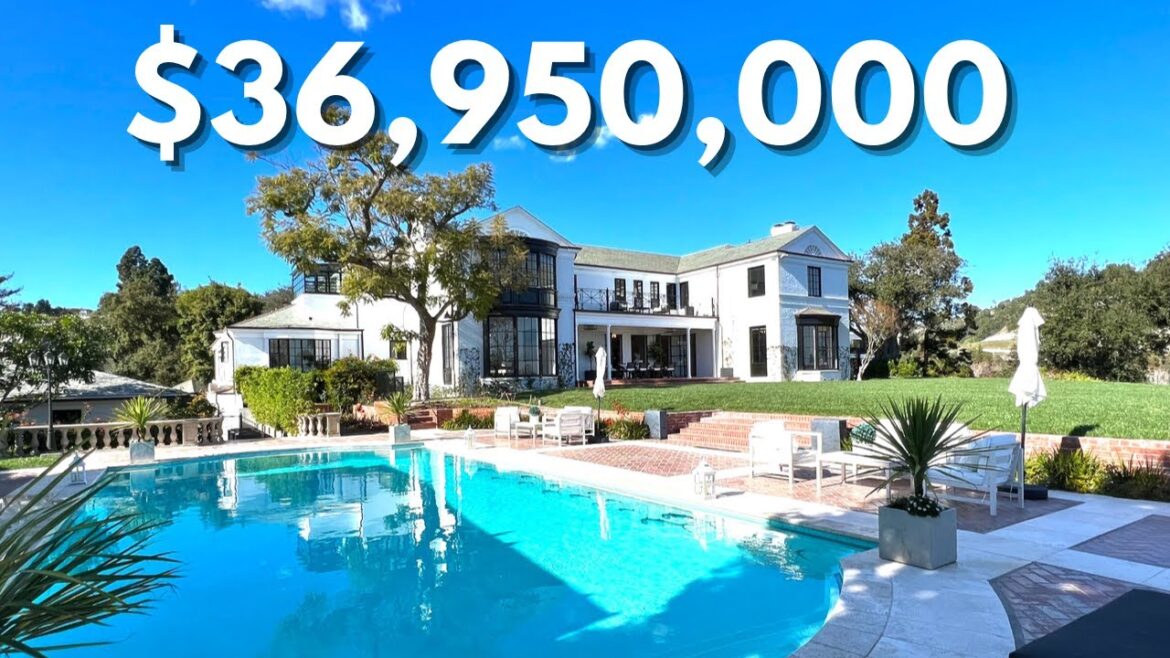 Touring A $36,950,000 Mega Mansion With Hidden Japanese Garden In Bel Air! Touring A $36,950,000 Mega Mansion With Hidden Japanese Garden In Bel Air!