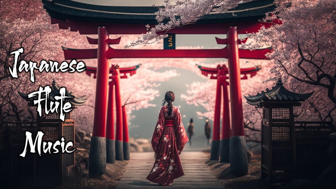 Japanese Flute Music For Relaxation, Healing, Meditation - Relaxing Japanese Zen Music