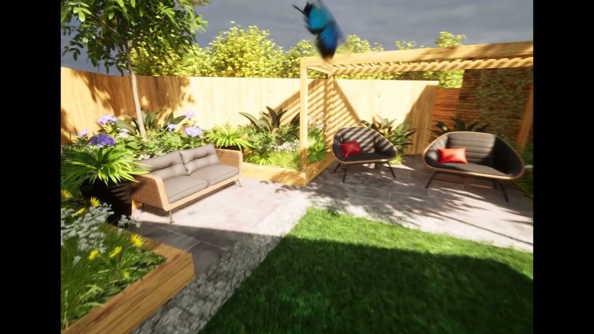 Walk through animation
