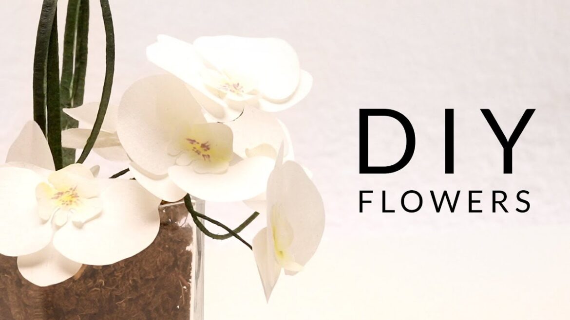 ❀ DIY: Easy flower arrangement (Japanese Ikebana)