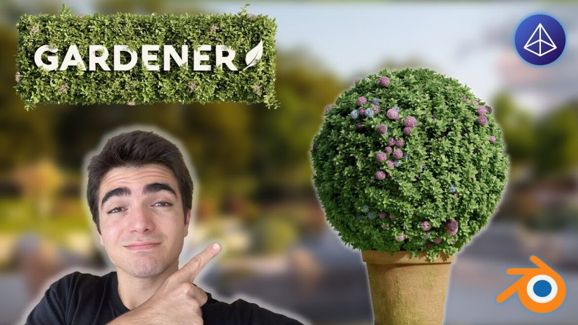 BLENDER – Créez vos propres BUISSONS et ARBUSTES avec GARDENER BLENDER - Créez vos propres BUISSONS et ARBUSTES avec GARDENER