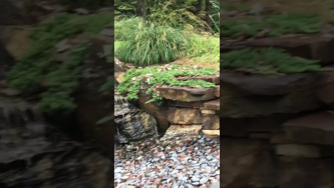 Floating Stone Steps and Table, Outdoor Living #landscape #outdoorliving