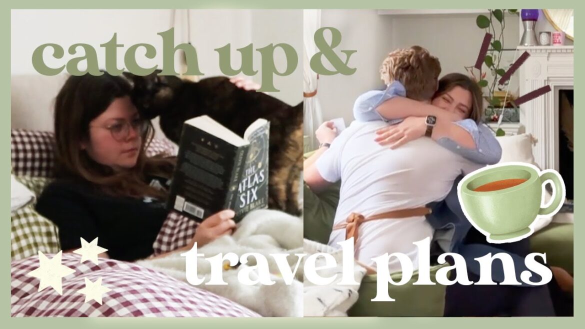 vlog: catch up, new furniture and surprise travel plans