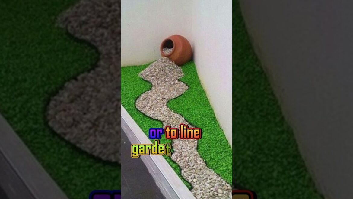 incredible Pebbles Landscape Ideas #shorts #viral #pebbles #landscapedesign #landscapes